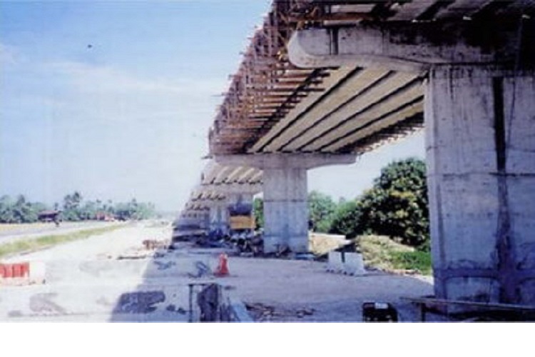 Section of Utan Aji Highway 2-Lane Flyover Interchange, Perlis